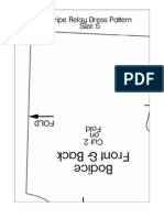 Stripe Relay Dress Pattern