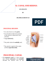 Inguinal Canal and Hernia by Dr Mrs Abdulkareem