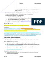 CA v1.0 Skills Assessment Fall 2024