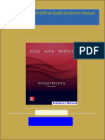 Instant Download for Investments 11th Edition Bodie Solutions Manual 2024 Full Chapters in PDF