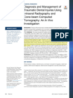 914.923 Traumatic Dental Injury Cbct Pr