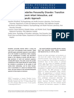 WENDLAND, J et al (2014) Mothers With Borderline Personality Disorder Transition to Parenthood