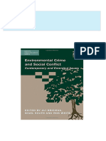 Full Download Environmental Crime and Social Conflict Contemporary and Emerging Issues Avi Brisman PDF DOCX