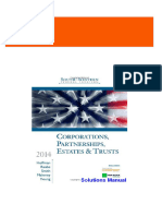 Instant Download for South-Western Federal Taxation 2014 Corporations Partnerships Estates and Trusts 37th Edition Hoffman Solutions Manual 2024 Full Chapters in PDF