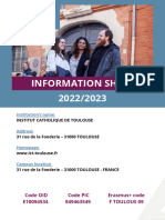 Information Sheet 2022 2023 2 Compresse