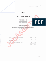 Mathematics-2022