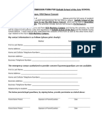 KSU- Permission Forms