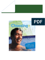 Immediate download Test Bank for Choosing Health, 1st Edition : Lynch all chapters