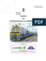 Booklet on rotating machine for 1600HP demu  -FINAL