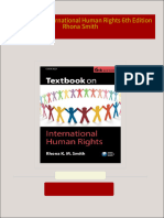 PDF Textbook on International Human Rights 6th Edition Rhona Smith download