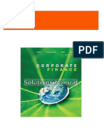 Get Corporate Finance Canadian 7th Edition Jaffe Solutions Manual Free All Chapters Available