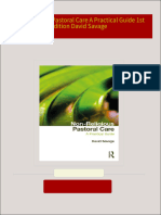 Non Religious Pastoral Care A Practical Guide 1st Edition David Savage all chapter instant download