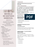 Curriculum Vitae Michelle De Santiago Sandoval