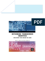 Get Rethinking Transgender Identities Reflections from Around the Globe 1st Edition Lynda Johnston PDF ebook with Full Chapters Now