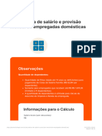 Calculadora de salário e provisão mensal de empregadas domésticas | Doméstica Le