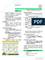 Clinical Chemistry 1 LAB_First Semester