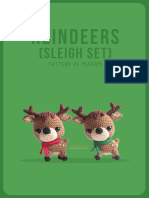 ReindeersSleighSetAmigurumiPatternbyMedaami