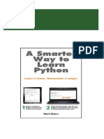 Download full Smarter Way to Learn Python Learn it faster. Remember it longer. A ebook all chapters