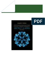 Download full Solution Manual for Contemporary Abstract Algebra, 9th Edition all chapters