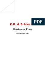 KR & Bricks_Business Plan