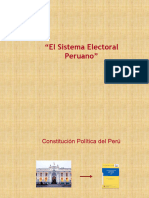 “El Sistema Electoral PERUANA