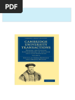 Instant download Cambridge University Transactions During the Puritan Controversies of the 16th and 17th Centuries 1st Edition James Heywood (Editor) pdf all chapter