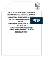 Ley Organica de La Administracion Publica Federal