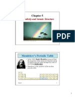 Chapter 5 Periodicity and Atomic Structure