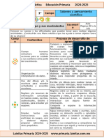 1er Grado Diciembre - 03 Mi Cuerpo y Sus Movimientos (2024-2025)