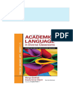 Academic Language in Diverse Classrooms English Language Arts Grades 3 5 Promoting Content and Language Learning 1st Edition Margo Gottlieb All Chapters Instant Download