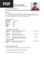 Format Resume