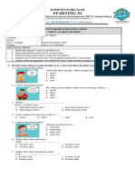 SOAL SAS S1 BAHASA INGGRIS KELAS 6