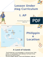 Rose Ann Aspera Ppt in Soc Stud i. AP Philippine Location