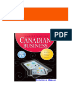 Download Study Resources for Understanding Canadian Business Canadian 8th Edition Nickels Solutions Manual