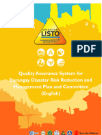 Barangay DRRM Plan Template (English)