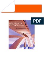 Instant Download for University Physics with Modern Physics 4th Edition Young Test Bank 2024 Full Chapters in PDF