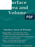 Surface Area and Volume PowerPoint