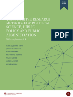 Quantitative Research Methods for Political Science, Public Policy and Public Administration, With Applications in R