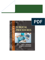 Download Study Resources for Test Bank for Alexanders Surgical Procedures, 1st Edition: Rothrock