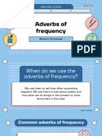 Adverbs of Frequency Slides - B1 English