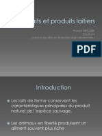 Lait Et Produits Laitiers