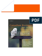 Download full Canadian Business and the Law 5th Edition Duplessis Test Bank all chapters