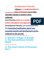 Development Theories