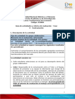 Guia de actividades y rúbrica de evaluación - Unidad 3 - Fase 4 - Contrastación