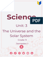 Universe and the Solar System - ملخص