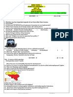 10th Class SA 1 Social Model Paper 1 GSR INFO-www.gsrmaths.in