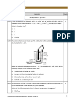 12 CBSE competency base questions electrochemistry