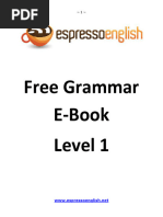 Free English Grammar eBook Beginner