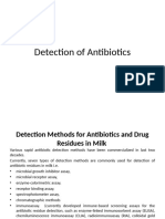 Detection of Antibiotics