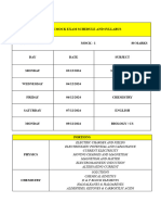 Mock Exam i Shedule and Syllabus Updated